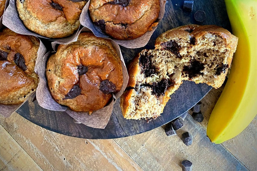 paleo protein tropical muffins