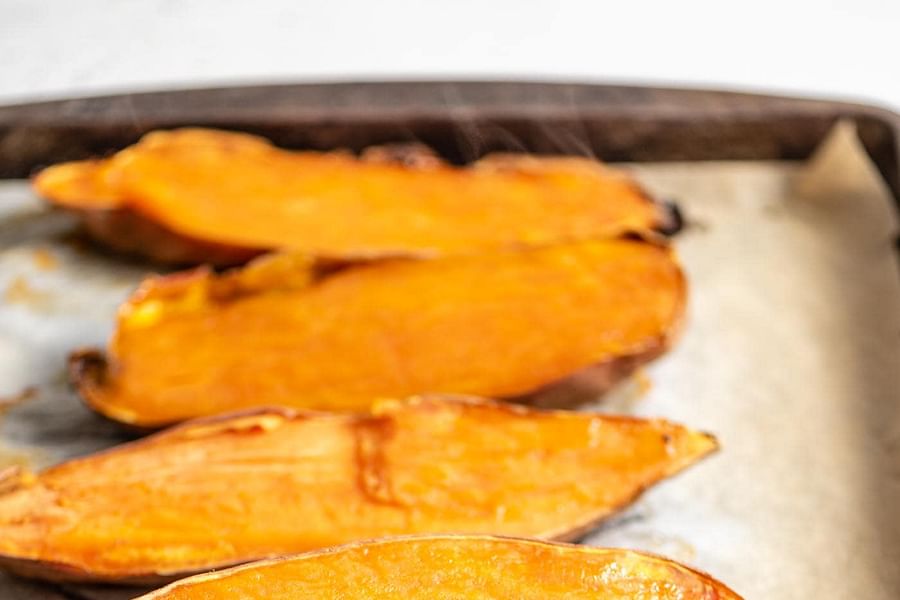 baked sweet potatoes